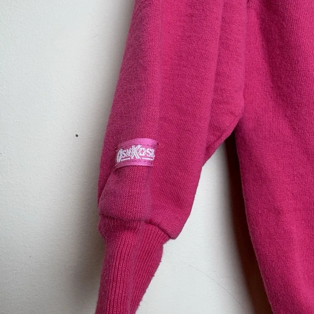 Vintage 1990s Oshkosh B'Gosh USA Girls 4T Embroidered Rose Pullover Sweatshirt